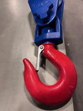 SNATCH BLOCK 4.5 SHEAVE, 4 TON RATING, WITH HOOK - CANYON RIGGIN - PN: CANR-SB-4.5-4T
