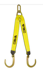 V strap, 8" J hooks, 24 inch legs, LO-PRO LP11-8C