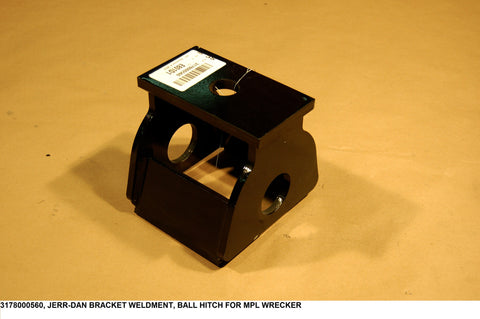 Bracket Weldment, Ball Hitch For The Mpl Wrecker