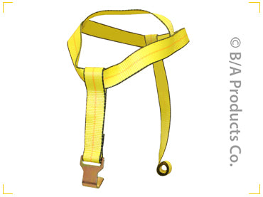 BA PRODUCTS 2""BASKET STRAP WITH FLAT HOOK, COMMON TO ROVER DOLLY