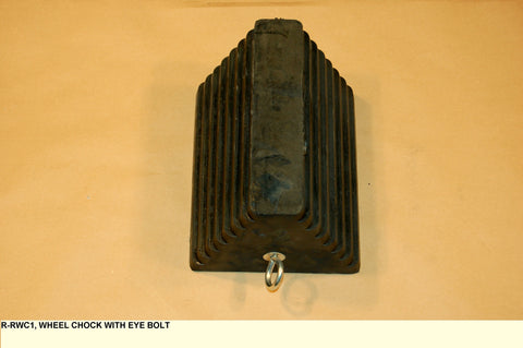 Wheel Chock With Eye Bolt