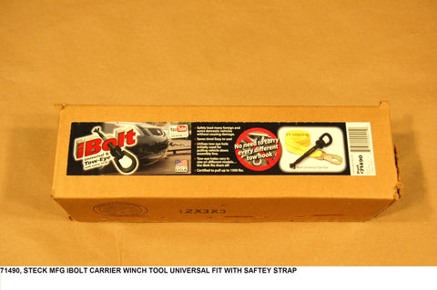 Steck Mfg Ibolt Carrier Winch Tool Universal Fit With Safety Strap