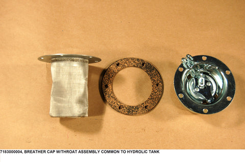 Breather Cap W/ Throat Assembly