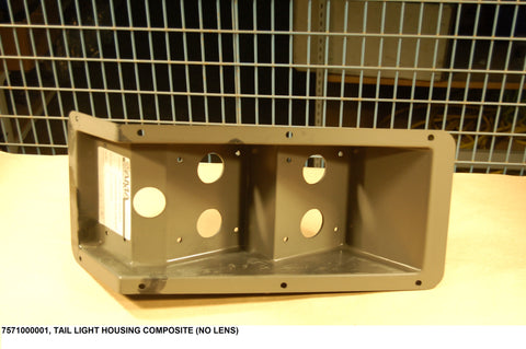 Tail Light Housing Composite (No Lens)