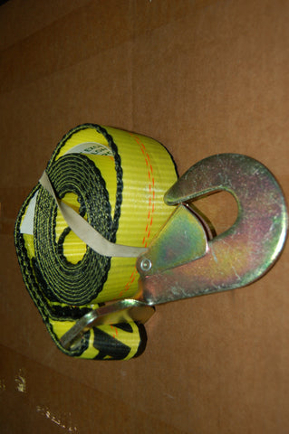 2" STRAP WITH TWISTED SNAP HOOK    PN: 38-8