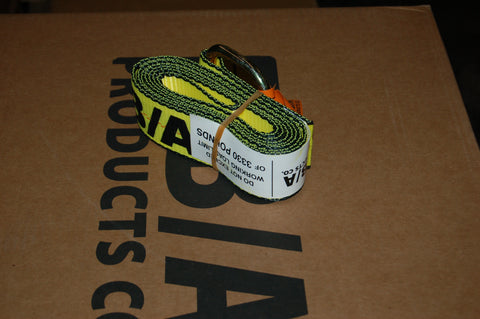 BA PRODUCTS 2" x 8 FT LASSO  WITH "D" RING    PN: 38-1