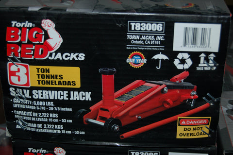 TORIN JACK ELEVATED PEDISTAL FOR SUV OR 4X4 RATED AT 3 TONS