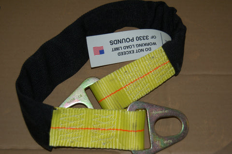 BA PRODUCTS AXLE STRAP WITH GRAB PLATES WLL 3330 LBS   PN: 38-56-26WP