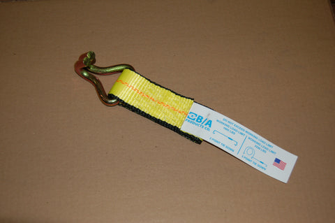 ANCHOR STRAP 12" LOOP FOR RATCHET DOUBLE FINGER HOOK HD