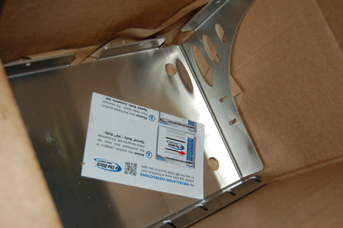 ITD1285 FUEL CAN MOUNT MADE FOR 5 GALLON CANS WILL HOLD 2 X 2.5 GALLON CANS