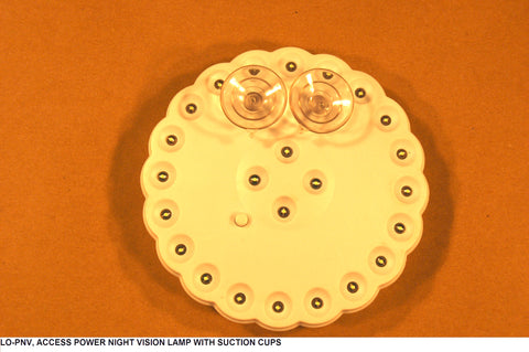 Power Night Vision Lamp With Suction Cups 24 LEDs