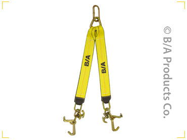 LOW PROFILE V FABRIC STRAP W/.CLUSTERS 72" LEGS