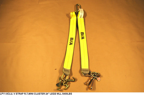 V Strap R, T, Mini J Clusters 24" Leg Wll 5,400 lb
