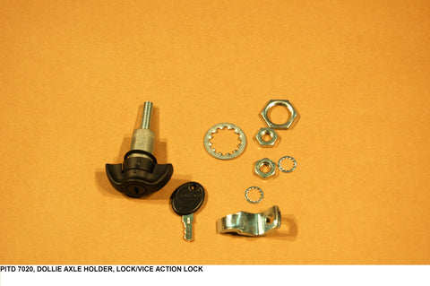 Dolly Axle Holder, Lock/Vice Action Lock