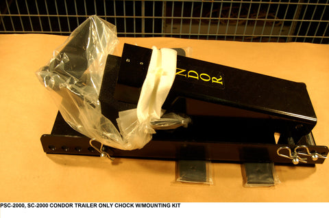 Sc-2000 Condor Trailer Only Chock W/ Mounting Kit