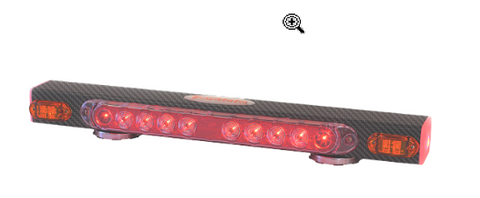 TOWMATE WIRELESS TOW LIGHTS WITH MARKER LAMPS, 4 PIN ROUND, BATTERY INCLUDED  PN TM21-D-4