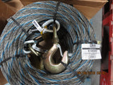 1/2" X 200' Solid Core Wire Rope With 5 Ton Swivel Hook  4-12SC200S